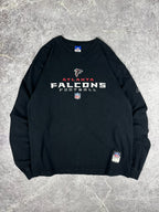 Vintage 00s Reebok Atlanta Falcons Football NFL Long Sleeve T-Shirt (L)