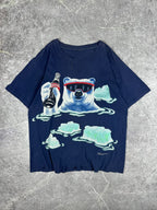 Vintage 1995 The Coca-Coola Company Polar Bear Graphic T-Shirt (XL)
