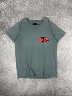 Vintage 90s 1995 Warner Brothers Changes Looney Tunes Marvin the Martian 3D Break Through T-Shirt (S)