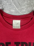 Vintage 00s Nike Basketball 'BE TRUE.' Centre Logo Swoosh T-Shirt (XL)