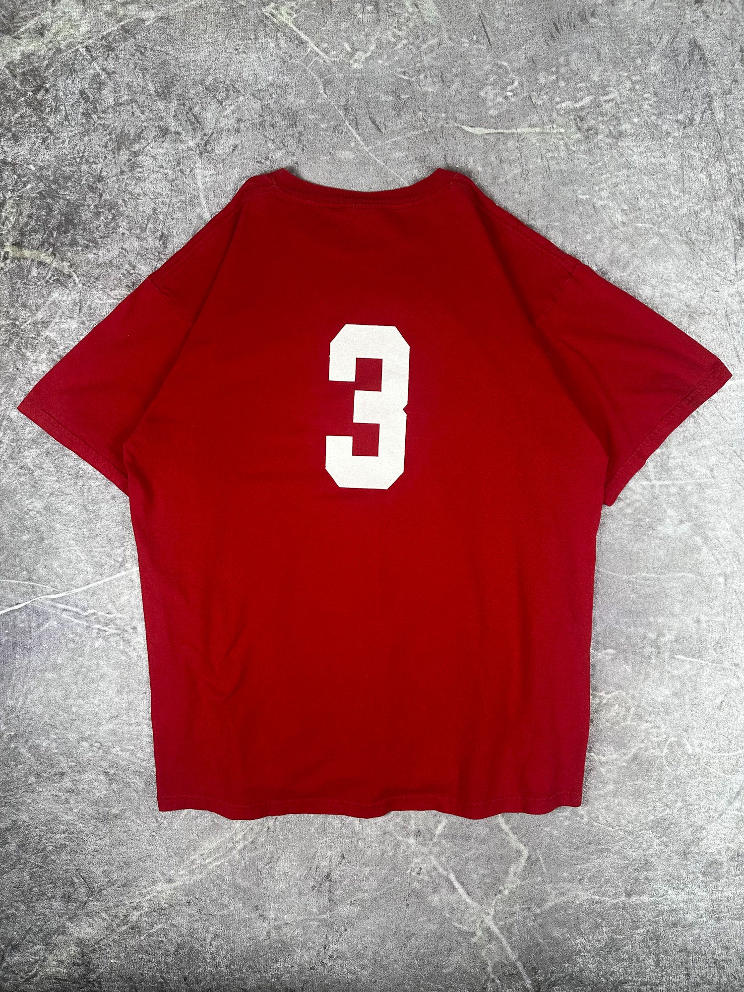 Vintage 90s Nike Mini Swoosh FC Delco College Night Wavy Block T-Shirt (L)