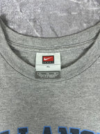 Vintage 00s Nike Team Villanova University Mini Centre Swoosh College T-Shirt (XL)