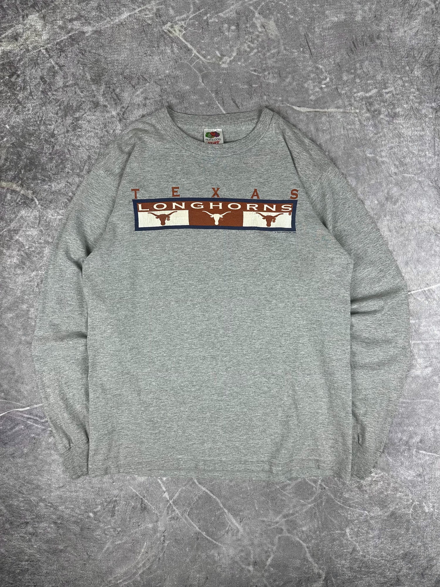 Vintage 90s 1999 Texas Longhorns NCAA University of Texas College Football T-Shirt (M)