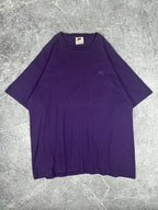 Vintage 90s Nike Small Club Logo Embroidered Swoosh T-Shirt (XL)