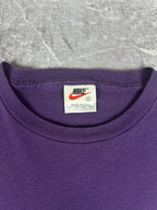 Vintage 90s Nike Small Club Logo Embroidered Swoosh T-Shirt (XL)