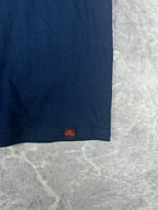 DEADSTOCK BNWT Vintage 00s Nike Air Football Gridiron Helmet Skull & Bones Mini Centre Swoosh T-Shirt (L)