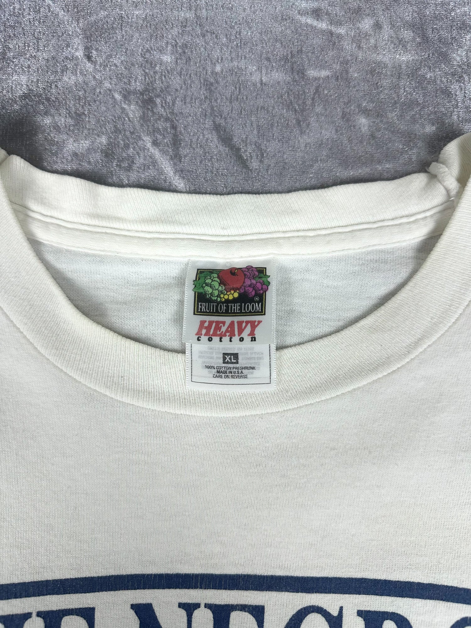 Vintage 90s The Negro League NLBM Baseball Teams Spellout Graphic T-Shirt (XL)