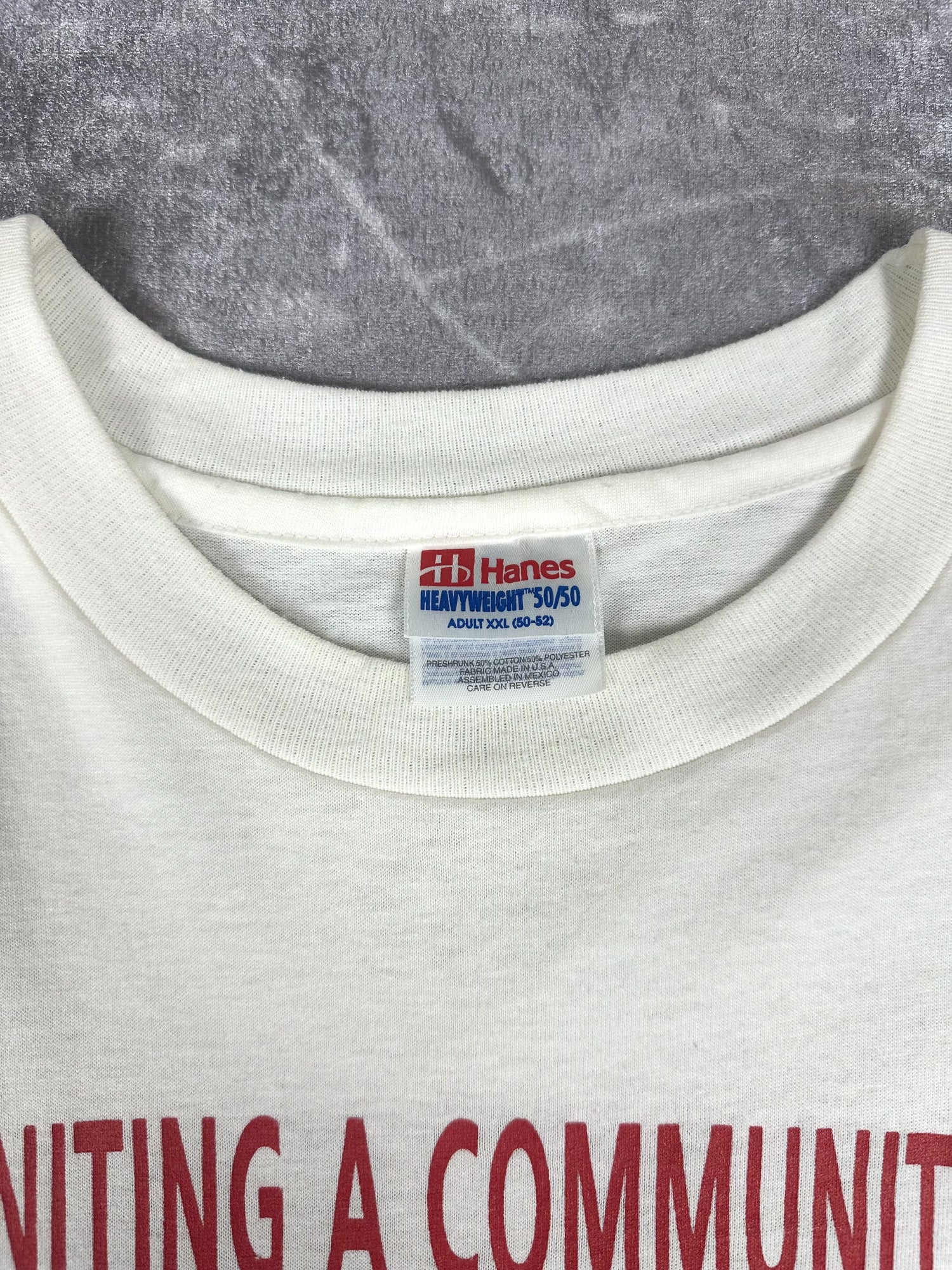 Vintage 90s Pan-African Festival 1995 Black Liberation Baptist Church T-Shirt (2XL)