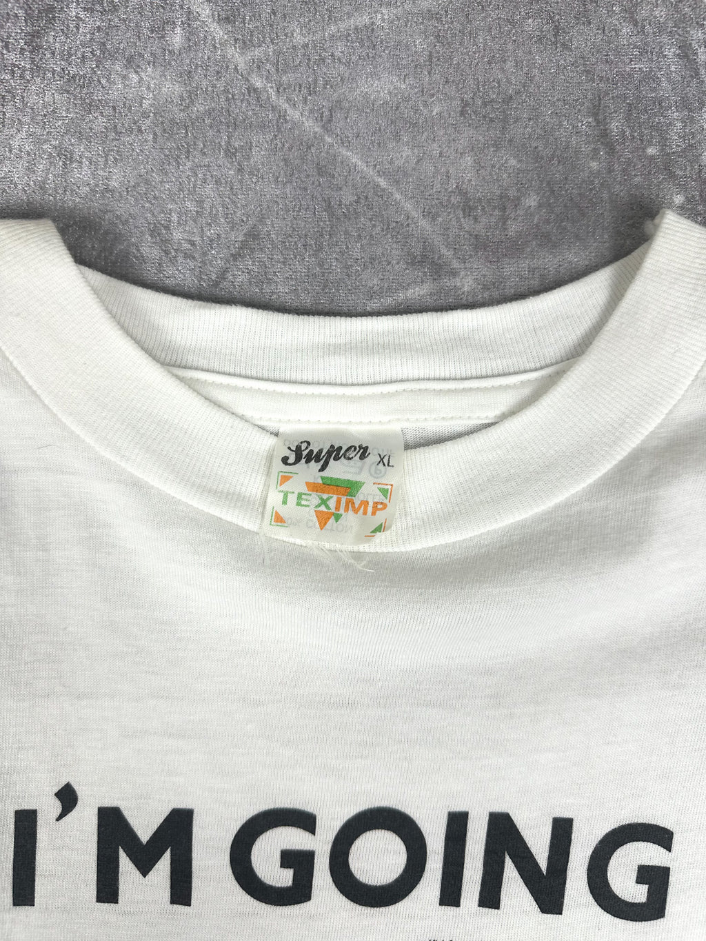 Vintage 90s London Regional Transport I'm Going Underground Tube Map T-Shirt (L)