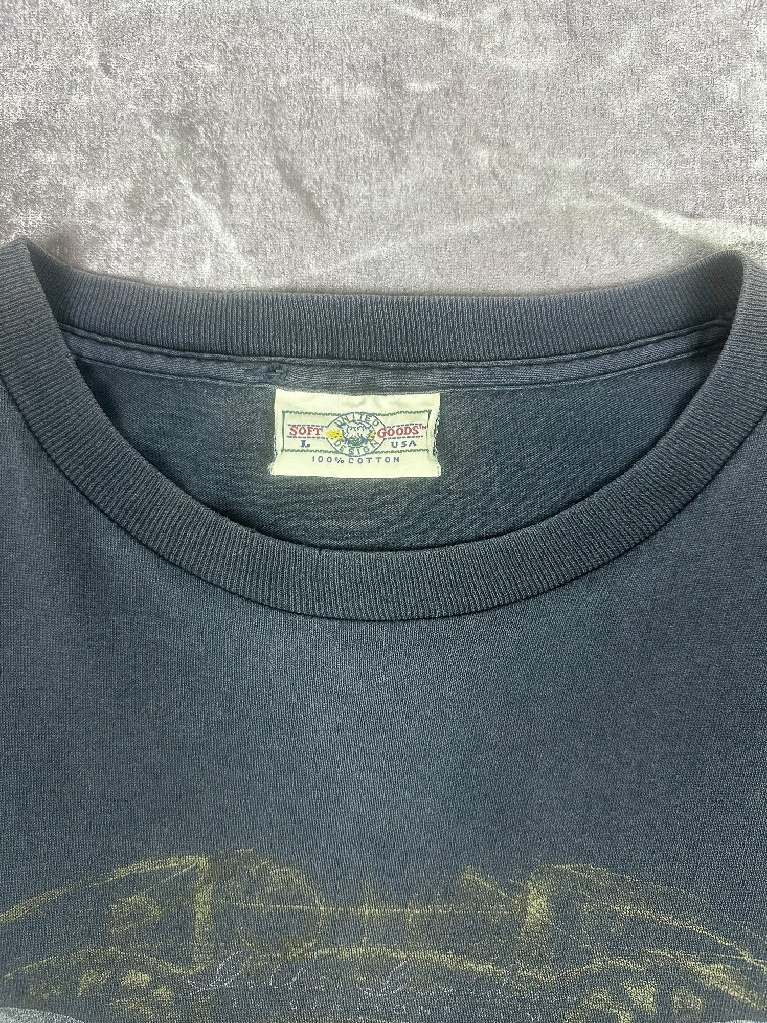 Vintage 90s Gothic Guardian In Statione Sum Gargoyle Goblin T-Shirt (L)