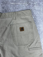 Vintage 00s Carhartt B144 Carpenter Canvas Workwear Baggy Relaxed Shorts (41)