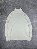 Preloved 00s L.L. Bean Roll Turtle Neck Knitted Sweater (L Petite)