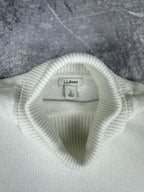 Preloved 00s L.L. Bean Roll Turtle Neck Knitted Sweater (L Petite)