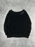 Vintage 00s Lauren Ralph Lauren Buckle Boat Neck Knit Sweater (S)