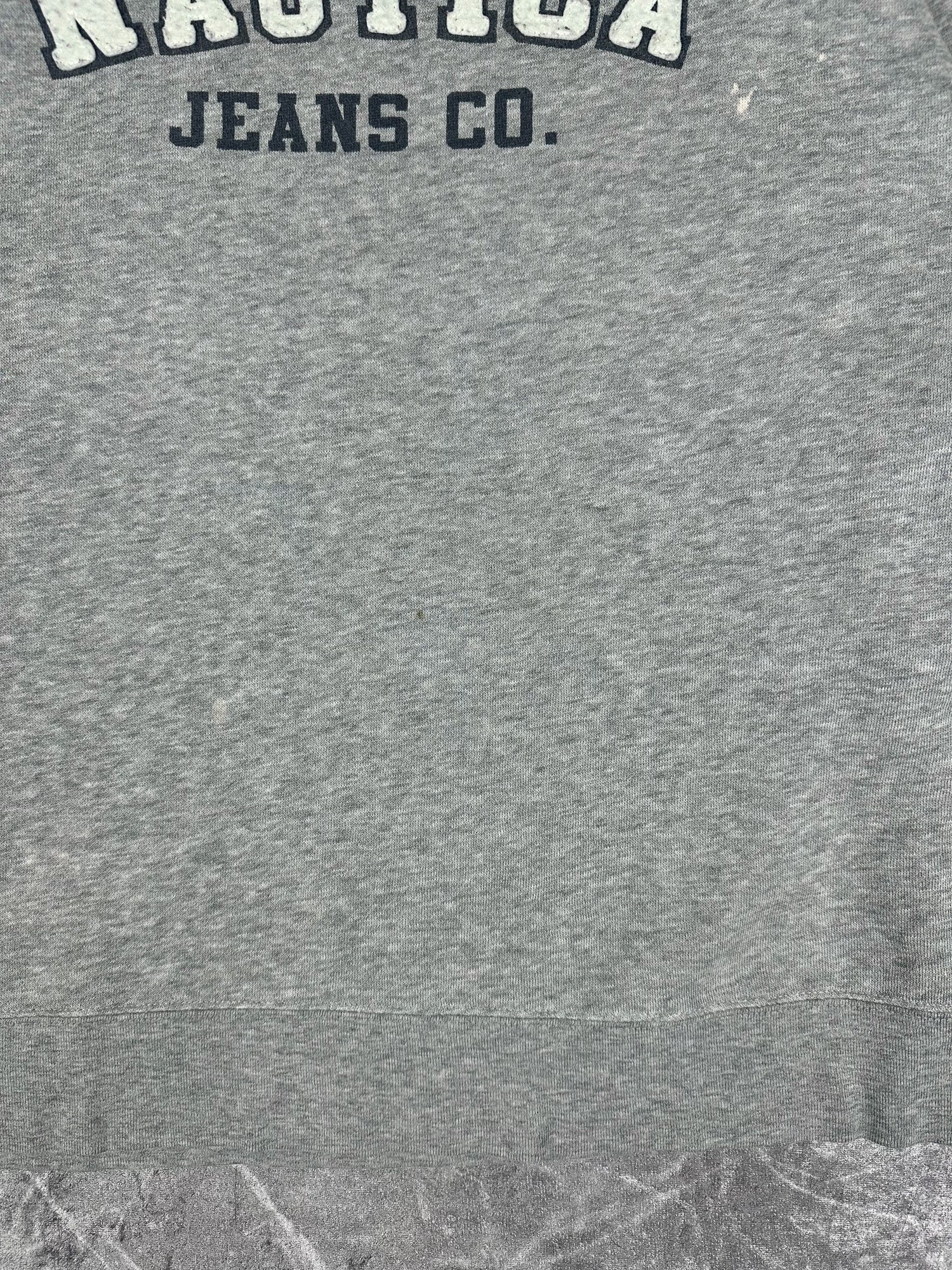 Vintage 90s Nautica Jeans Company Block Spellout Sweatshirt (L)