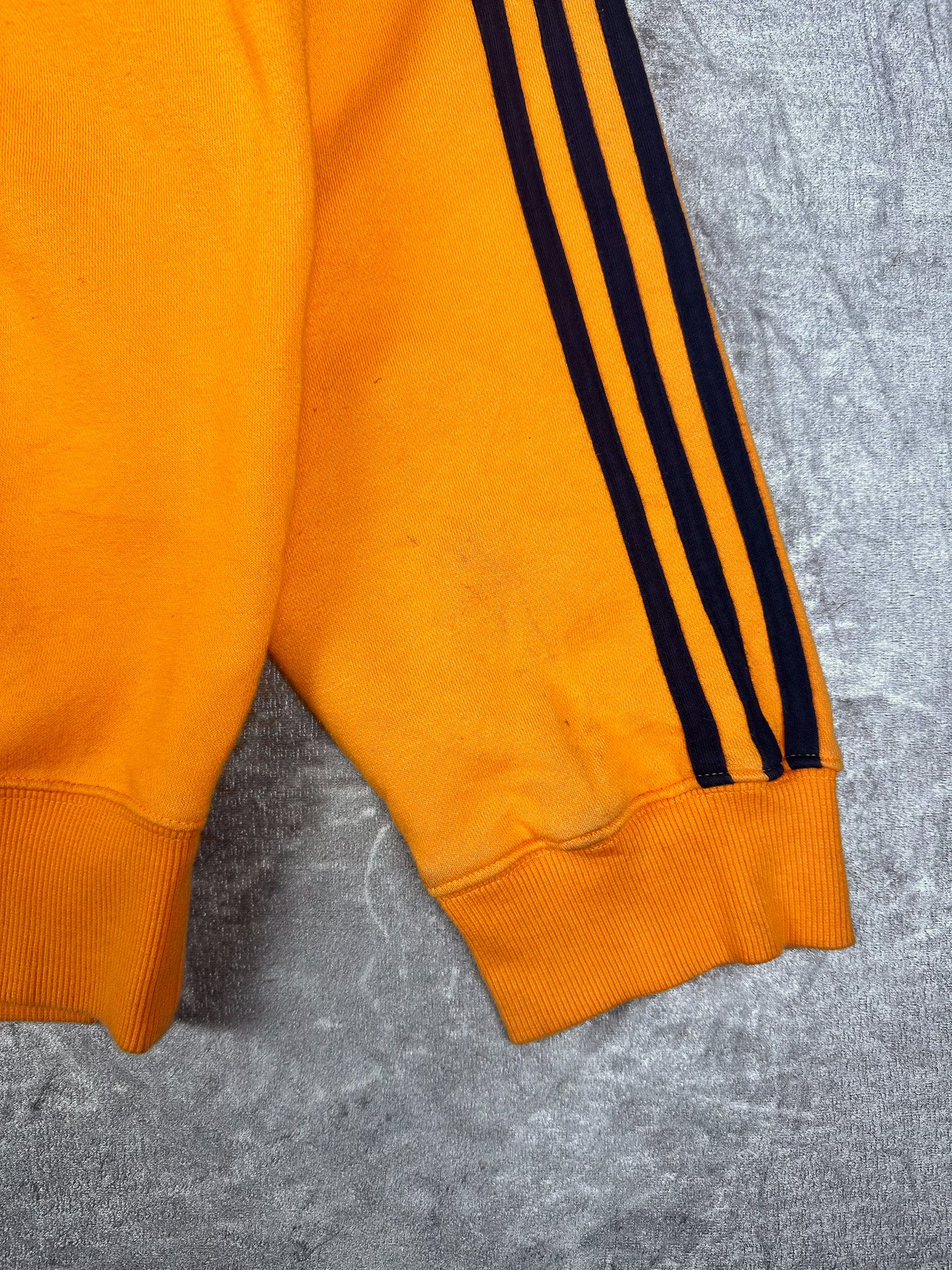 Vintage 00s 2004 Adidas Embroidered Logo Hooded Sweatshirt (2XL)