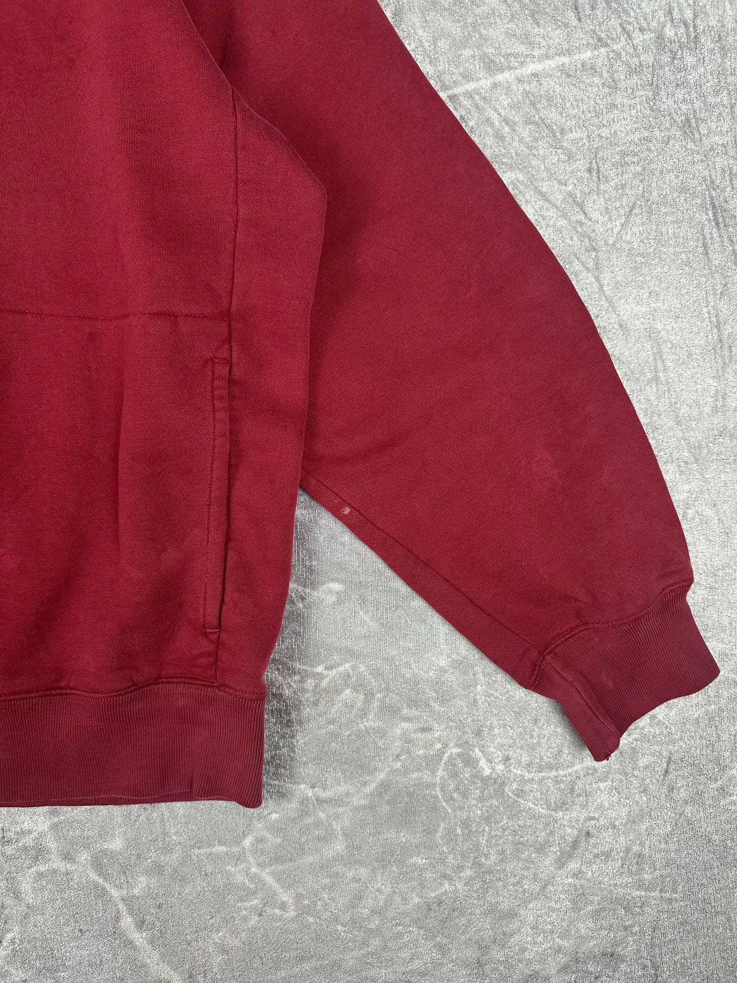 Vintage 90s Nautica Competition Embroidered Small Logo Quarter Zip Sweatshirt (XL)