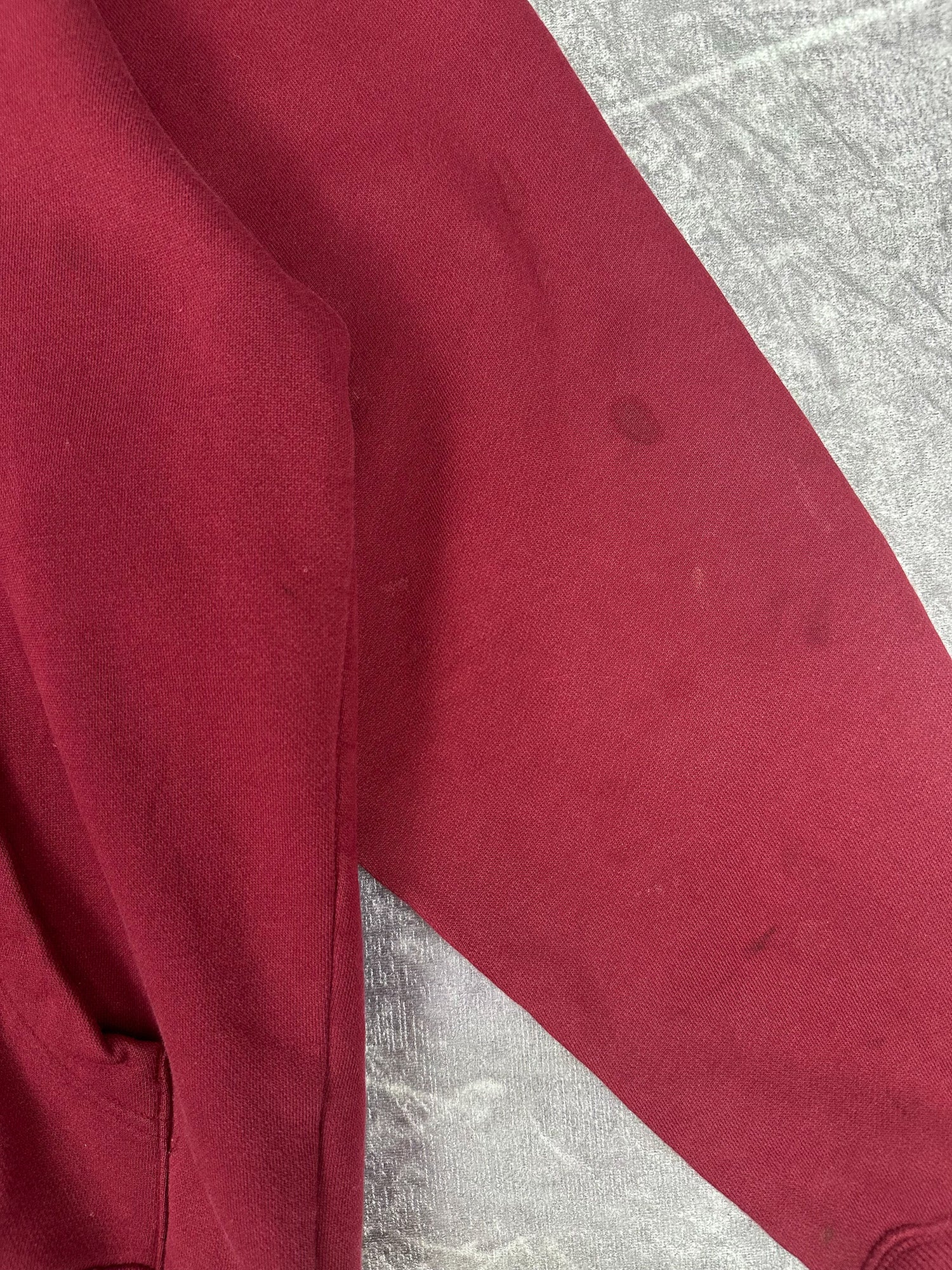 Vintage 00s 2005 Adidas Large Embroidered Logo Spellout Hooded Sweatshirt (M)