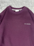 Vintage 00s Colombia Embroidered Logo Spellout Crewneck Sweatshirt (L)