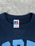 Vintage 90s Russell Athletic North Carolina State University Tar Heels NCAA College Sweatshirt (M)