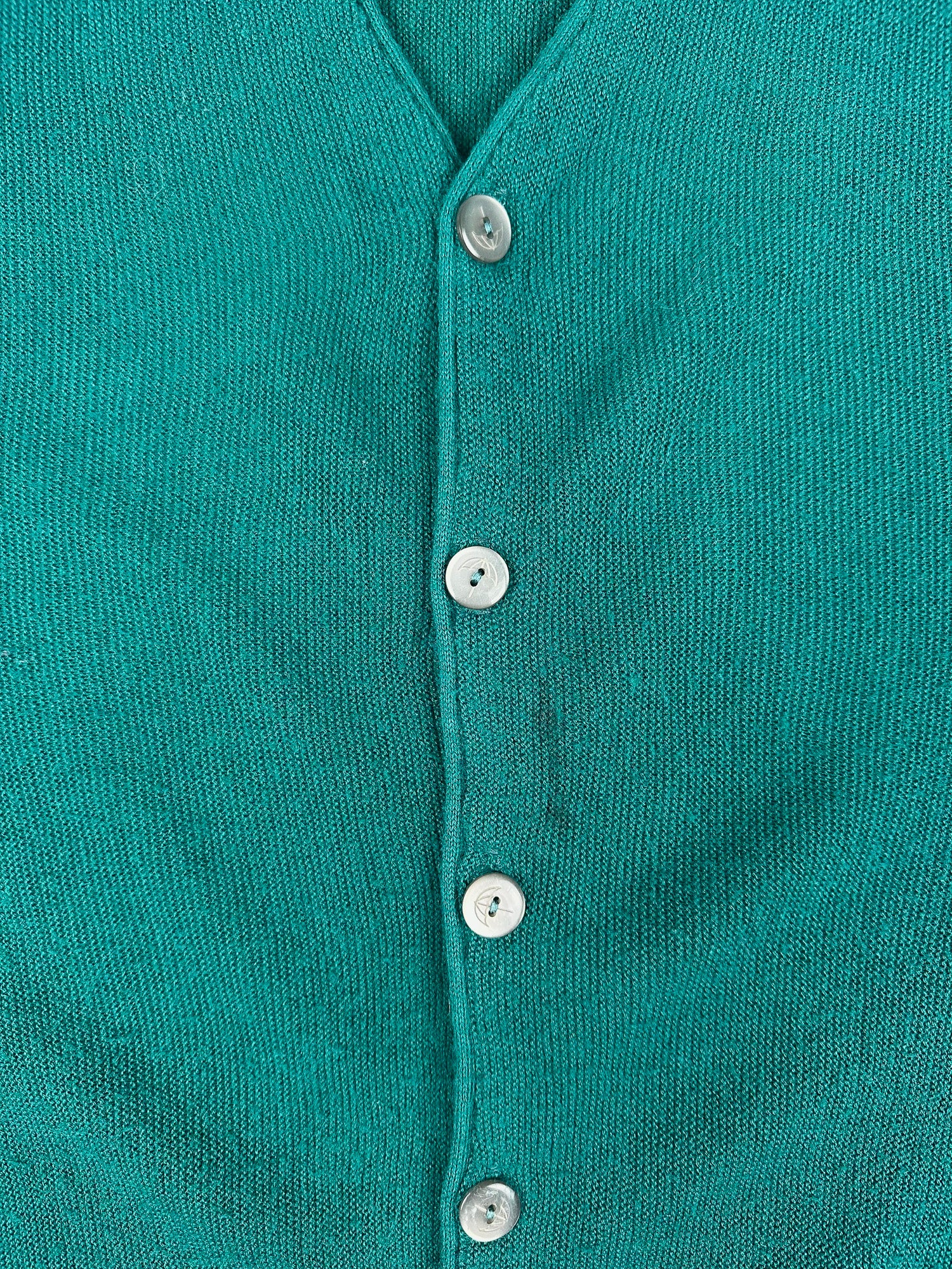 Vintage 70s Arnold Palmer The Signature Collection U.S.A. Union Made Knit Cardigan Sweater (XL)