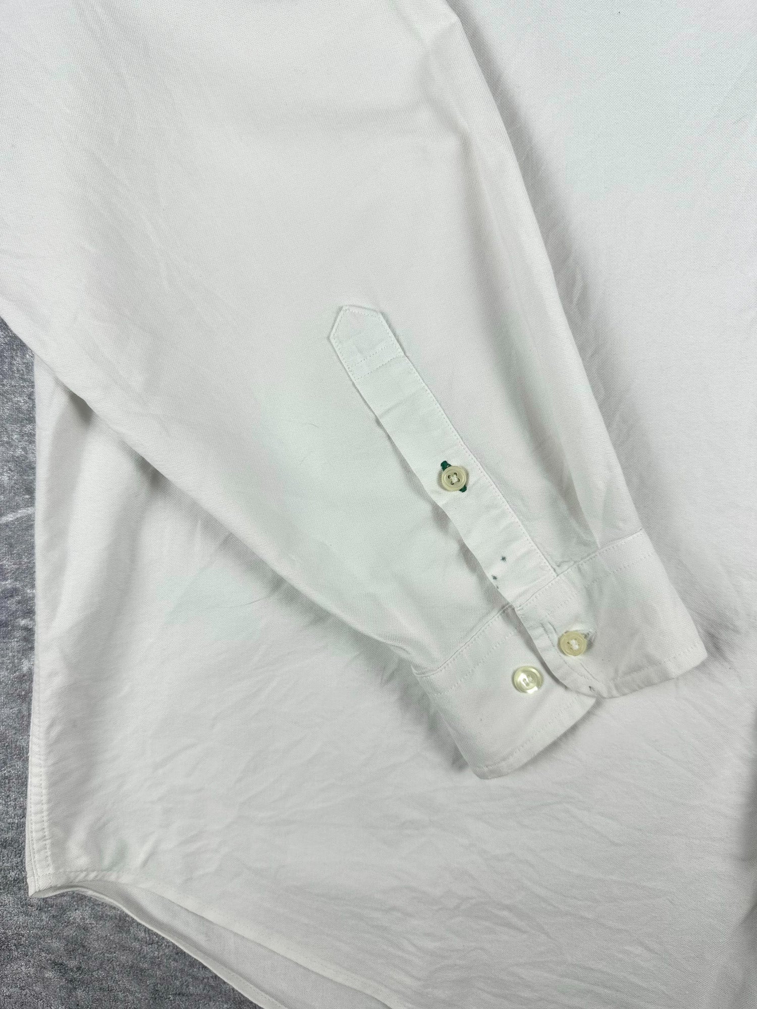 Vintage 00s 2000 Tommy Hilfiger Embroidered Crest Long Sleeve Button Up Shirt (2XL)