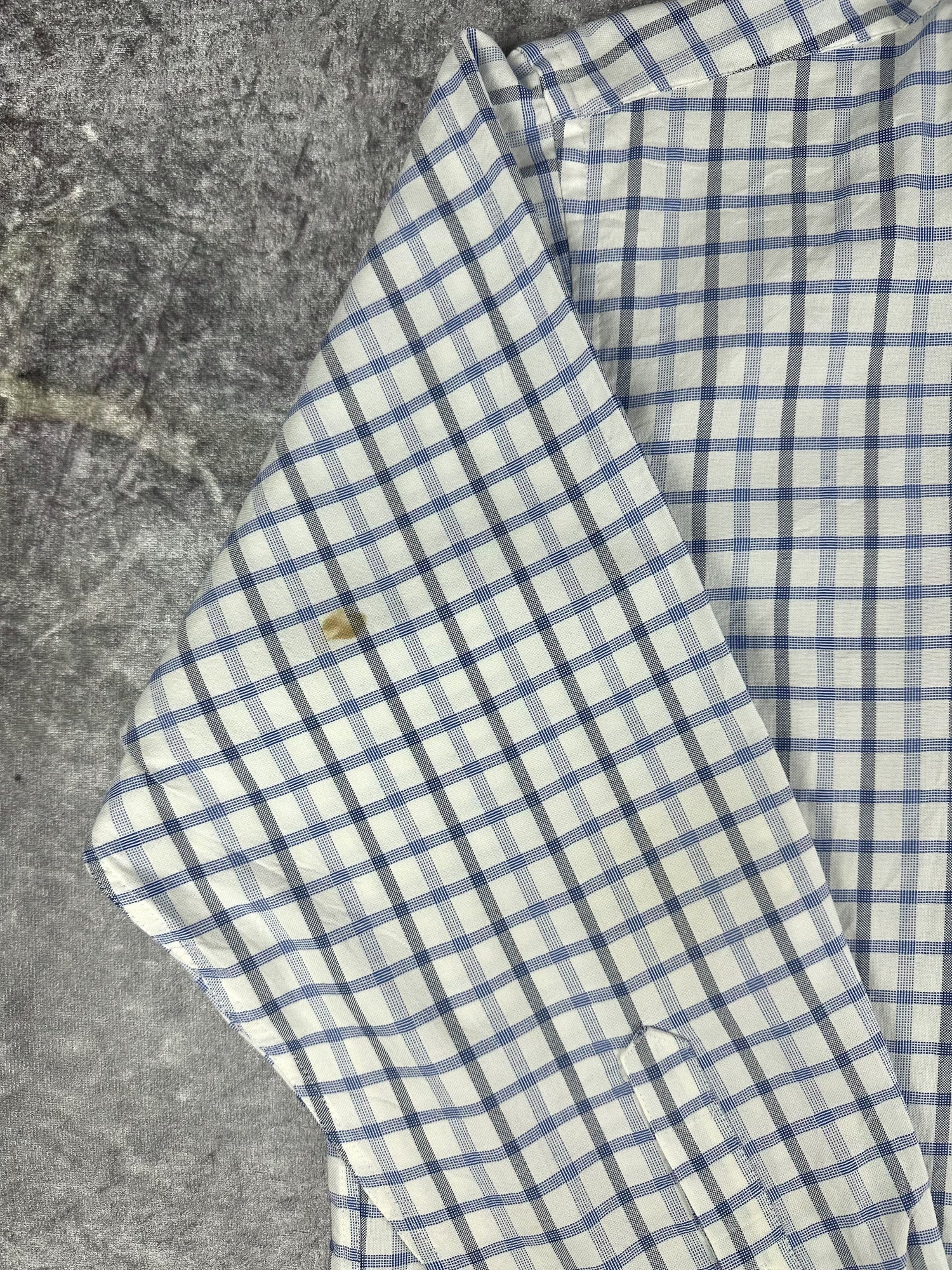 Preloved 2010s Chaps Ralph Lauren Plaid Checked Long Sleeve Button Up Shirt (L)