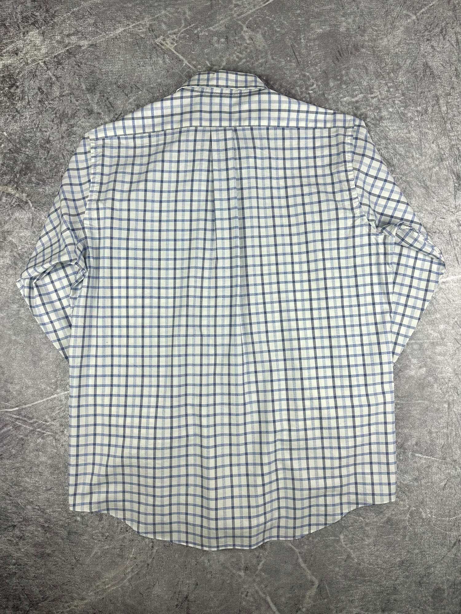 Preloved 2010s Chaps Ralph Lauren Plaid Checked Long Sleeve Button Up Shirt (L)