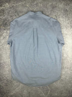 Vintage 90s Chaps Ralph Lauren Embroidered Crest Short Sleeve Button Up Shirt (XL)