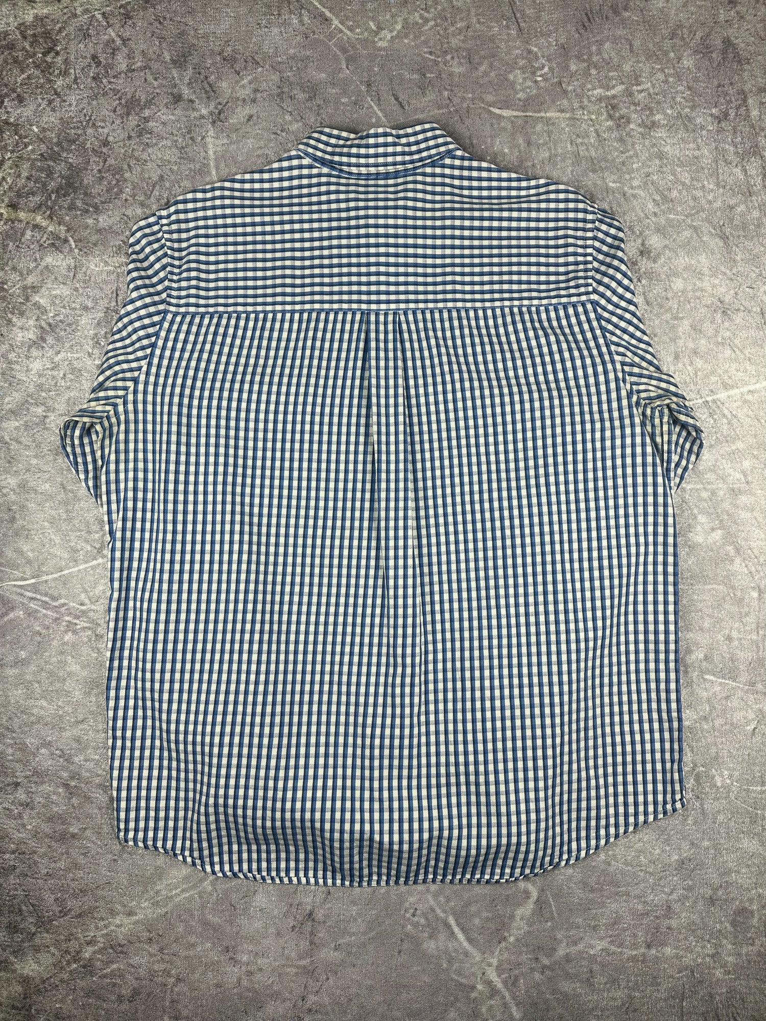 Vintage 00s Chaps Ralph Lauren Embroidered Plaid Long Sleeve Button Up Shirt (XL)