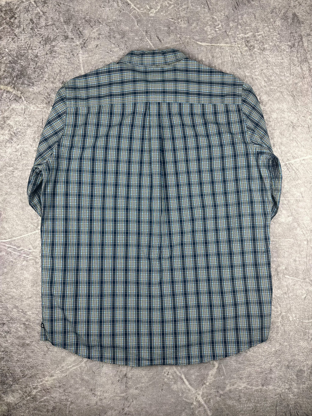 Preloved 00s Chaps Ralph Lauren Plaid Check Long Sleeve Button Up Shirt (L)