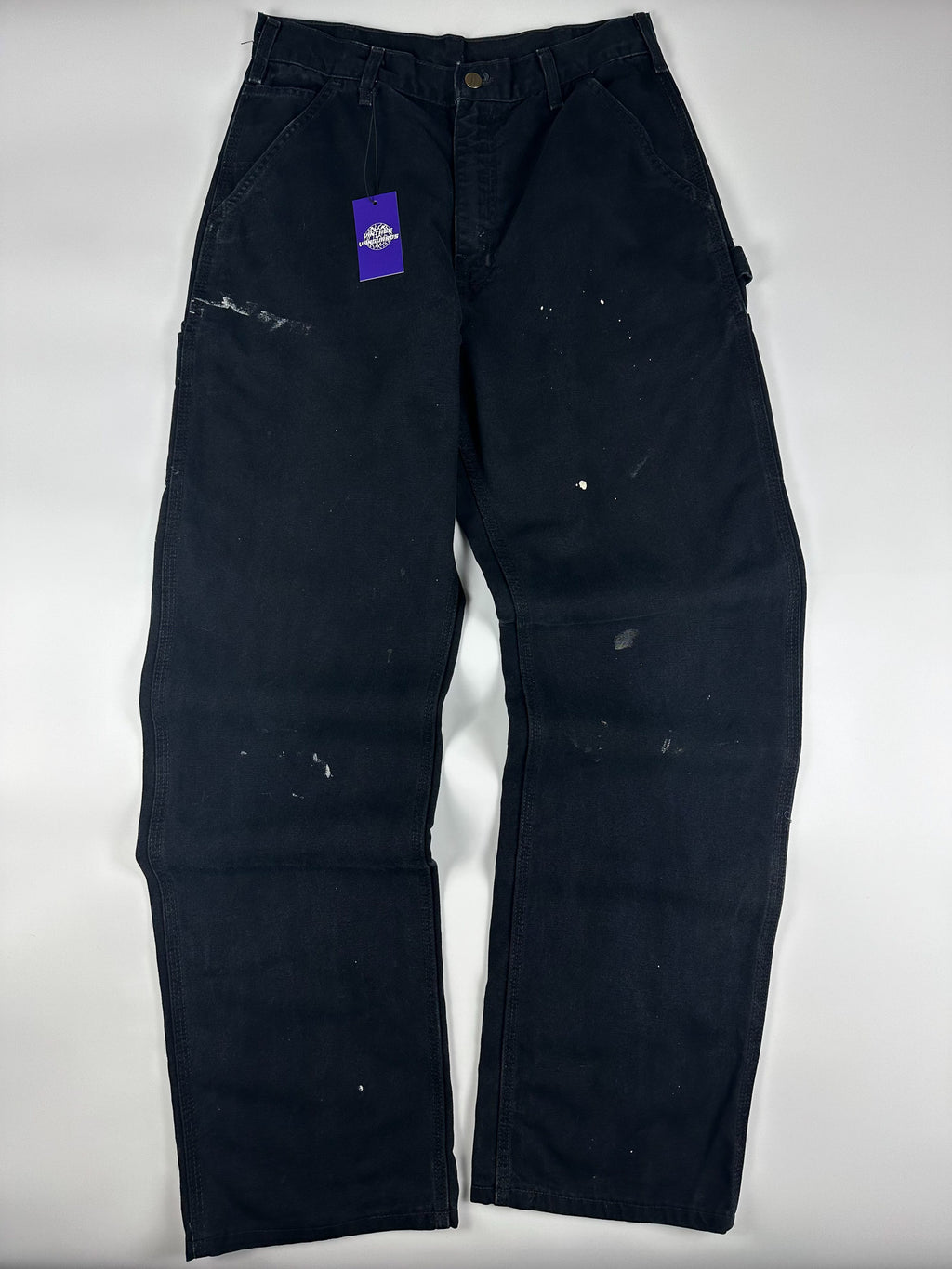 Vintage 00s Carhartt B11 2006 Made in Mexico Dungaree Fit Canvas Carpenter Pants (30x32)