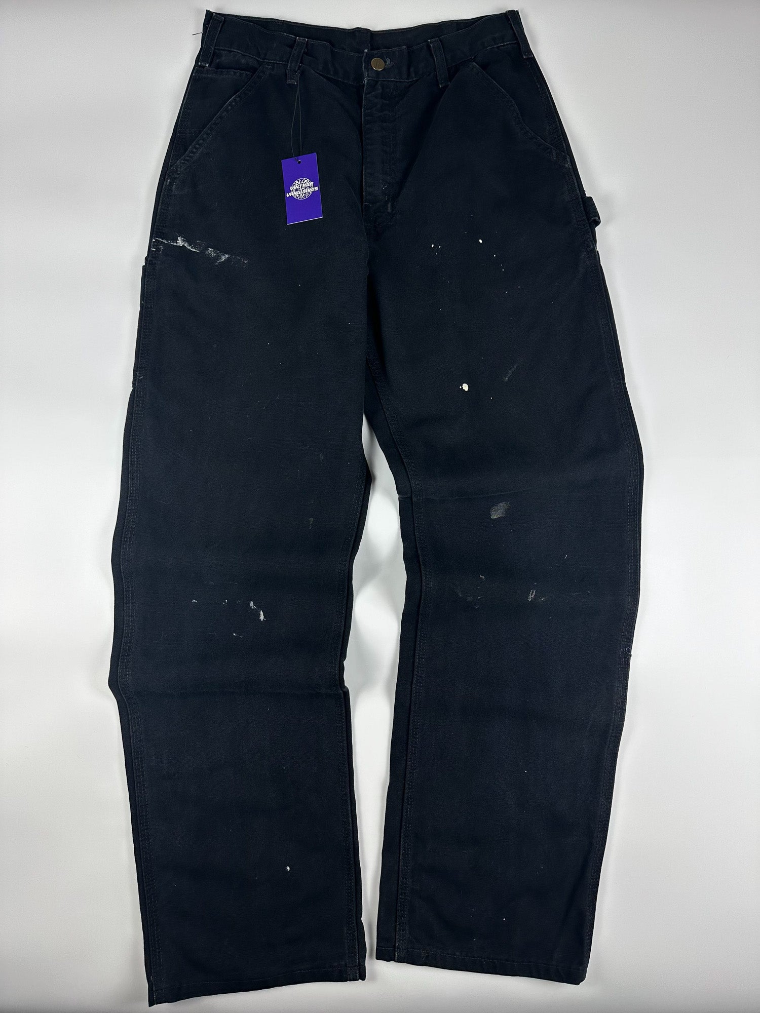 Vintage 00s Carhartt B11 2006 Made in Mexico Dungaree Fit Canvas Carpenter Pants (30x32)