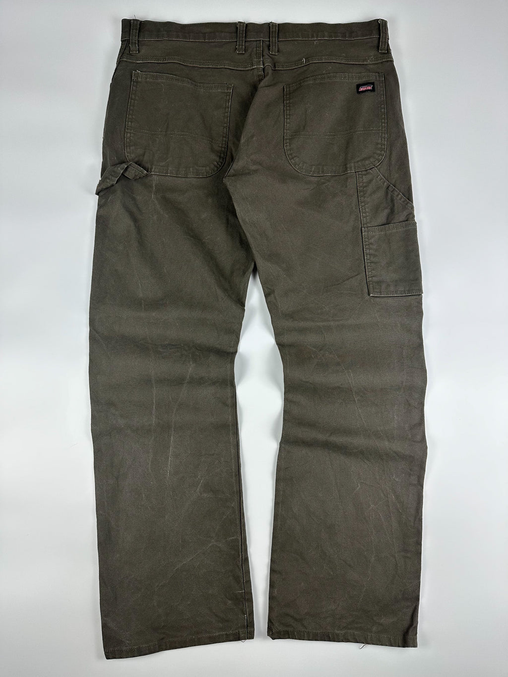 Preloved 2020s Dickies Thomasville Denim Jean Straight Fit Canvas Carpenter Pants (38x30)