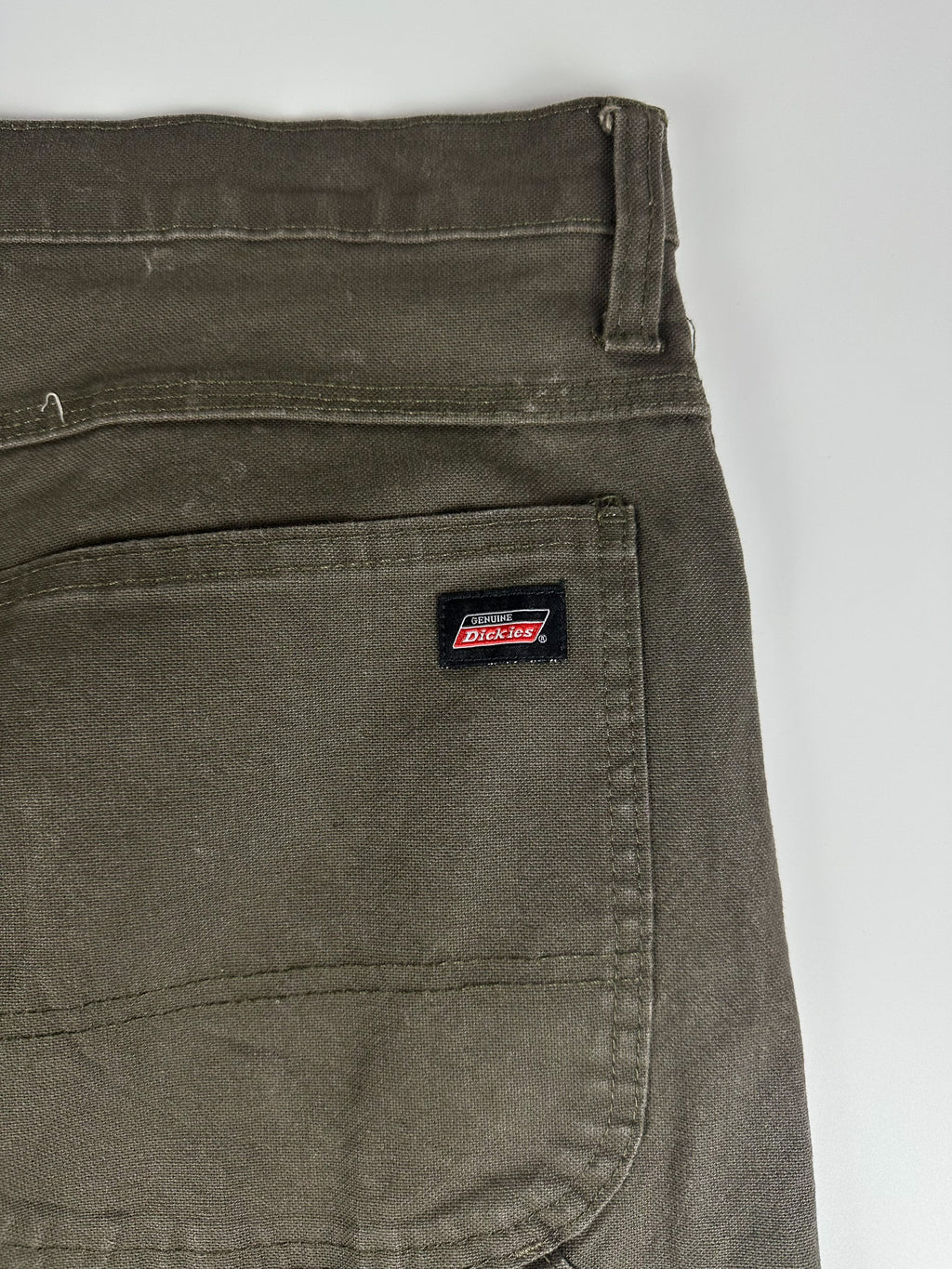 Preloved 2020s Dickies Thomasville Denim Jean Straight Fit Canvas Carpenter Pants (38x30)