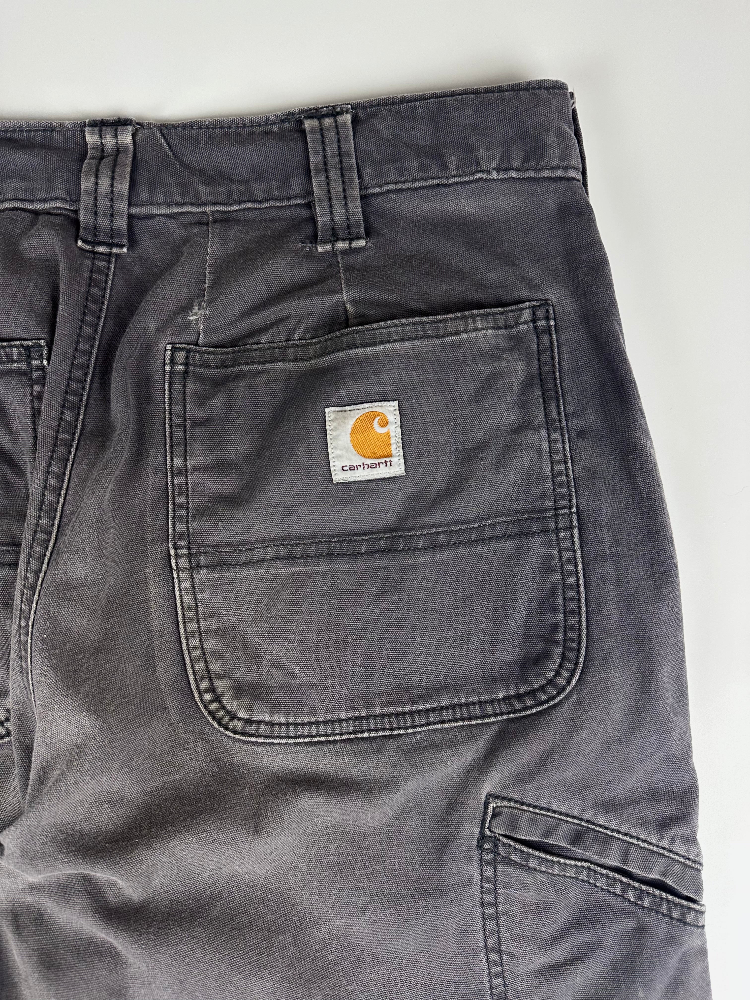 Preloved 2020s Carhartt Rugged Flex Relaxed Fit Canvas Double-Knee Utility Work Pants (33x32)