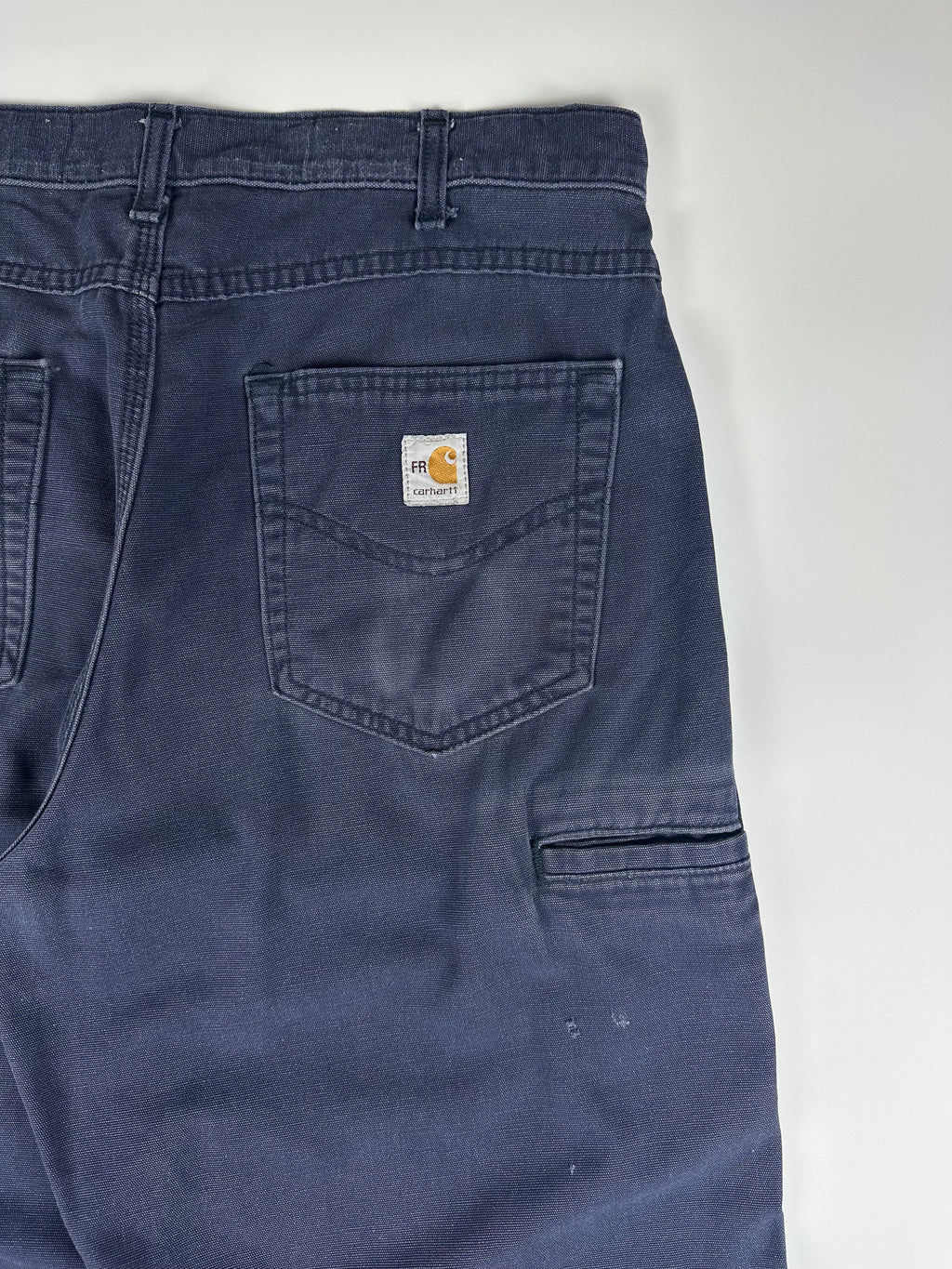 Preloved 2010s Carhartt Flame Resistant Canvas Loose Fit Carpenter Pants (35x29)