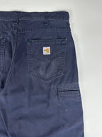 Preloved 2010s Carhartt Flame Resistant Canvas Loose Fit Carpenter Pants (35x29)