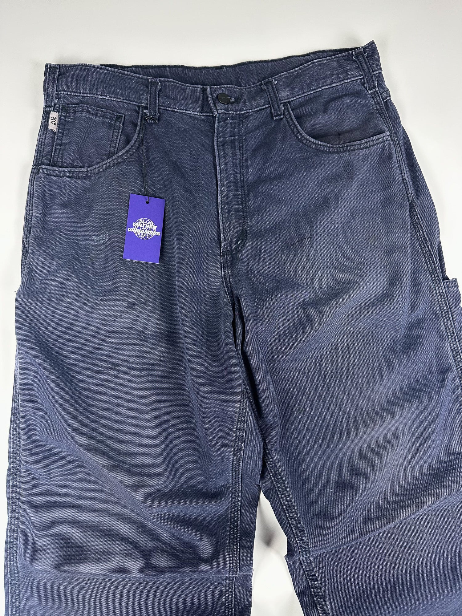 Preloved 2010s Carhartt Flame Resistant Canvas Loose Fit Carpenter Pants (35x29)