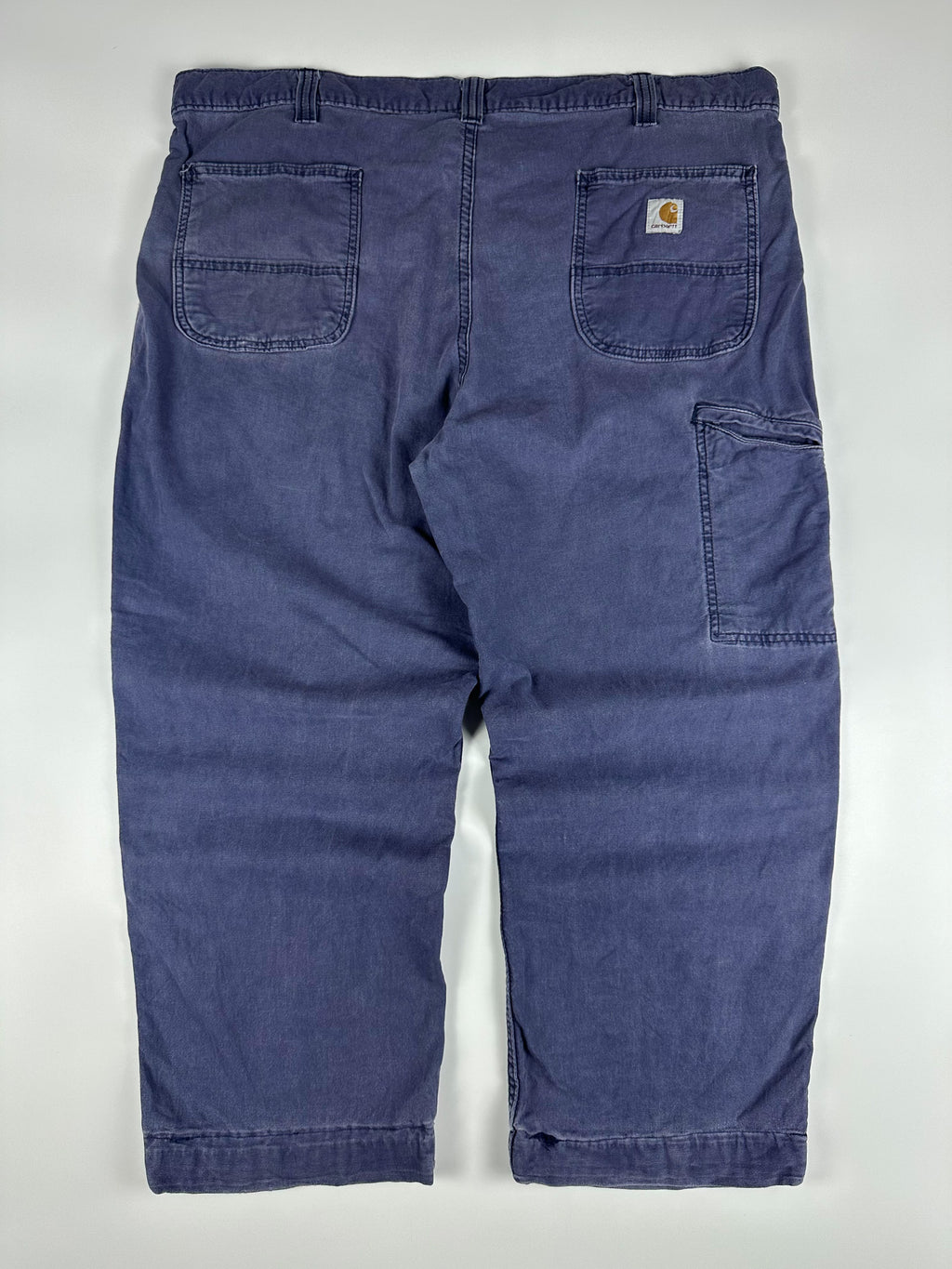 Preloved 2010s Carhartt Relaxed Fit Canvas Workwear Carpenter Pants (42x25)