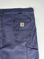 Preloved 2010s Carhartt Relaxed Fit Canvas Workwear Carpenter Pants (42x25)