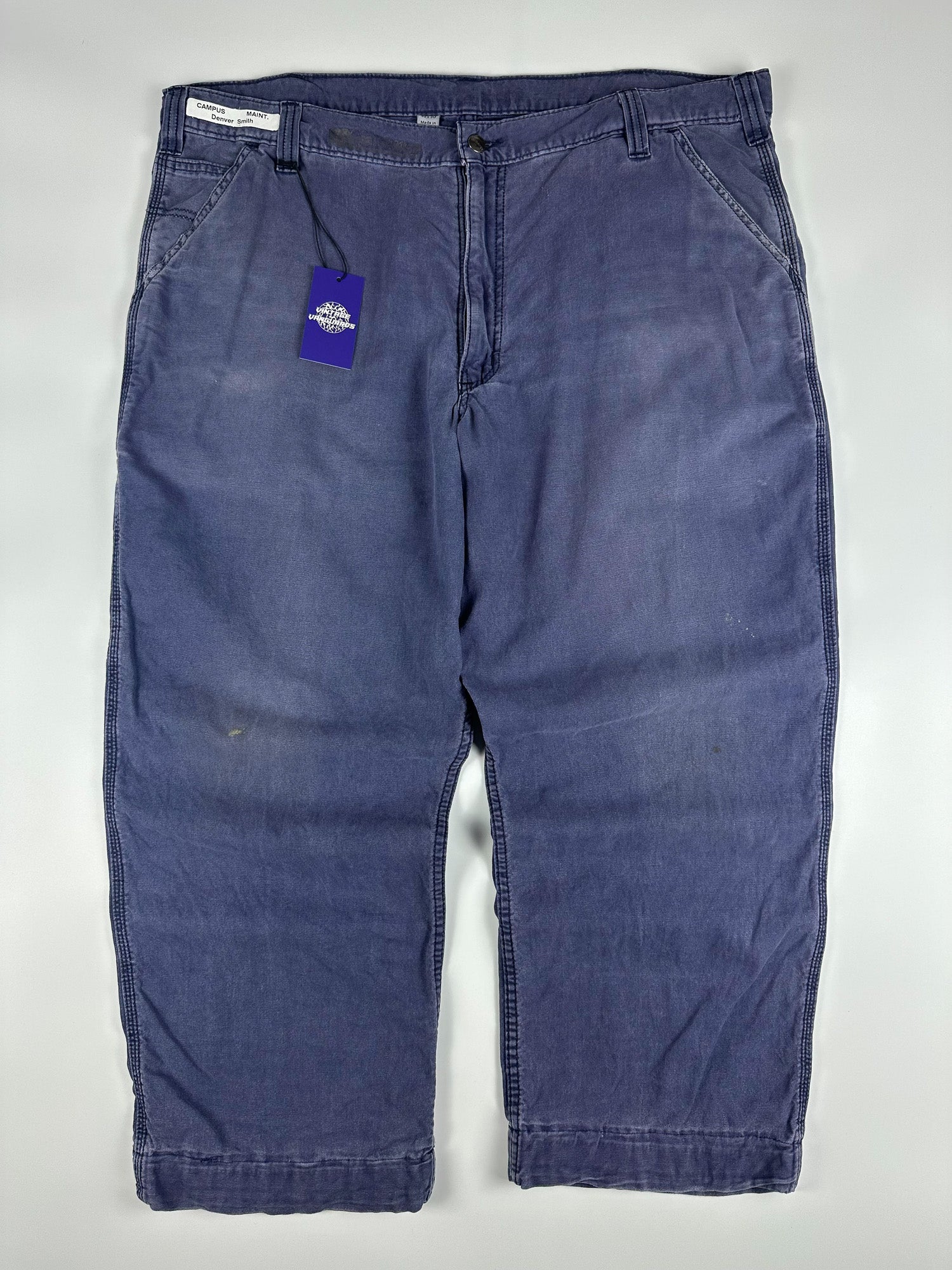 Preloved 2010s Carhartt Relaxed Fit Canvas Workwear Carpenter Pants (42x25)