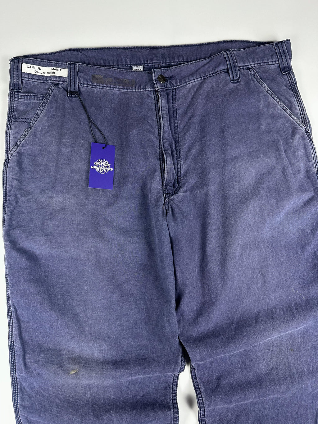 Preloved 2010s Carhartt Relaxed Fit Canvas Workwear Carpenter Pants (42x25)