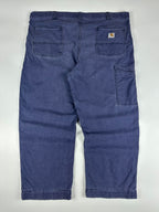 Preloved 2010s Carhartt Relaxed Fit Canvas Workwear Carpenter Pants (42x25)