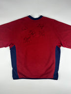 SIGNED Vintage 00s Nike Therma Fit U.S. Football Team USA Soccer Crewneck Fleece (L)