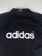 Vintage 90s 1995/1996 Adidas Newcastle United English Premier League Drill Pullover Training Sweatshirt (XL)