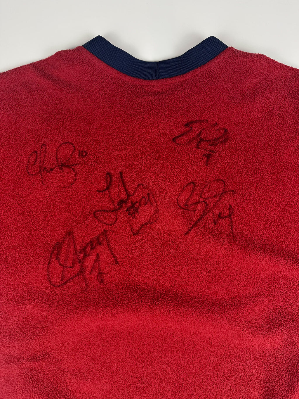 SIGNED Vintage 00s Nike Therma Fit U.S. Football Team USA Soccer Crewneck Fleece (L)