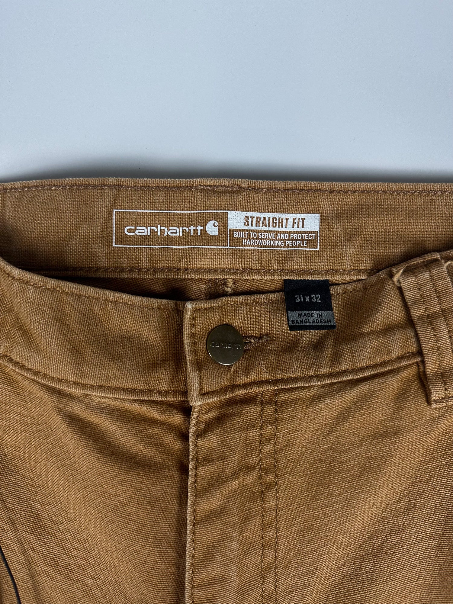 Preloved 2020s Carhartt Rugged Flex Straight Fit Duck Tapered Leg Utility Work Pants (31x30)