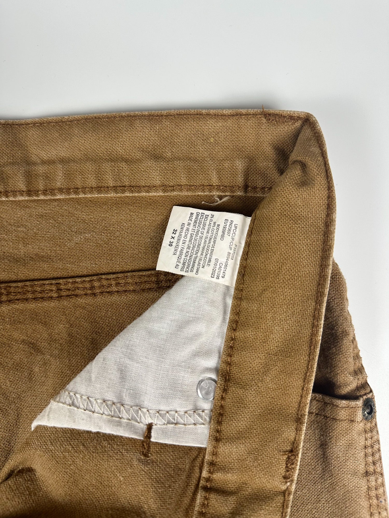 Preloved 2020s Dickies 1939 Relaxed Fit Duck Carpenter Pants (34x28)
