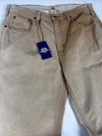 Preloved 2010s Carhartt Relaxed Fit Canvas Workwear Carpenter Pants (34x33)